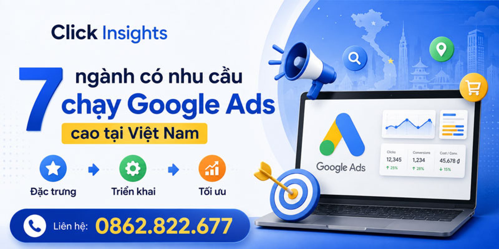 7 Ngành nên chạy quảng cáo Google